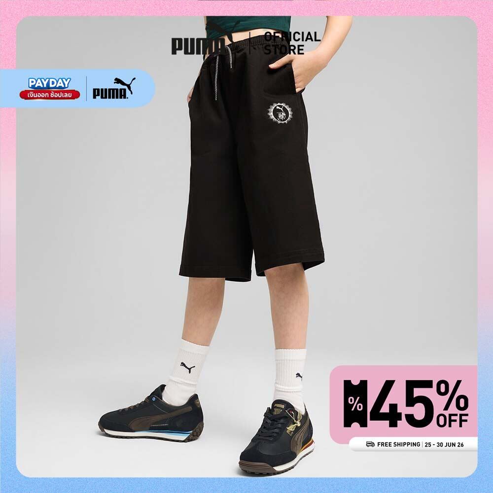 PUMA KIDS - กางเกงยีนส์ PUMA x HARRY POTTER สีดำ - 63008301