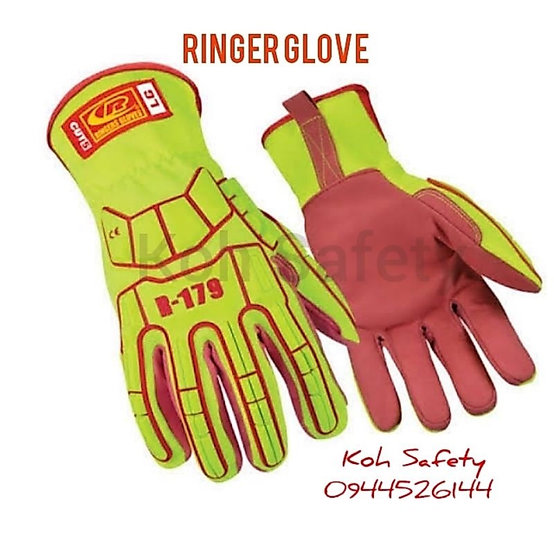 (ของแท้​100​%)​ ถุงมือกู้ภัย​ RINGER Glove​ R-179 Super Hero แบบกันกระแทกและกันบาด​