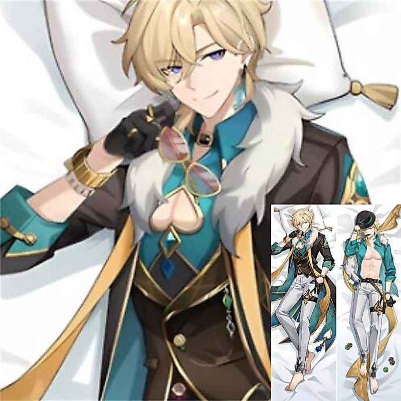 2024 ใหม่เกม Honkai Star Rail Aventurine Dakimakura 2WAY หมอนอะนิเมะเกมหมอนปลอกหมอนอิง Xmas ของขวัญ