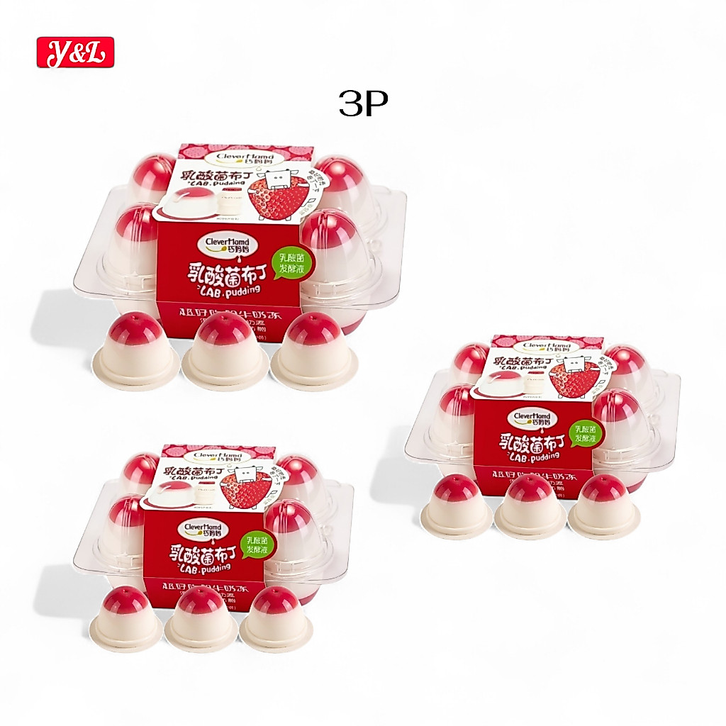 3 แพ็ค CLEVER 230 กรัม PUDDING-CM