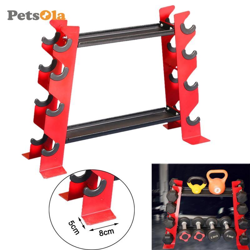 [PETSOLA] ชั้นวางดัมเบล Stand Dumbbell Storage Rack Stand Weight Storage Organizer น้ําหนัก