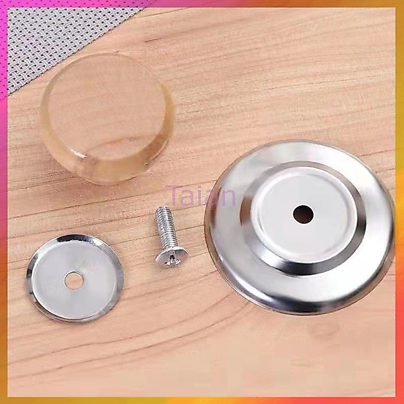 Taian ด้ามจับ ฝาครอบหม้อ ฝาครอบหม้ออเนกประสงค์ สแตนเลส กันร้อน ฝาหม้อแบบตั้งได้