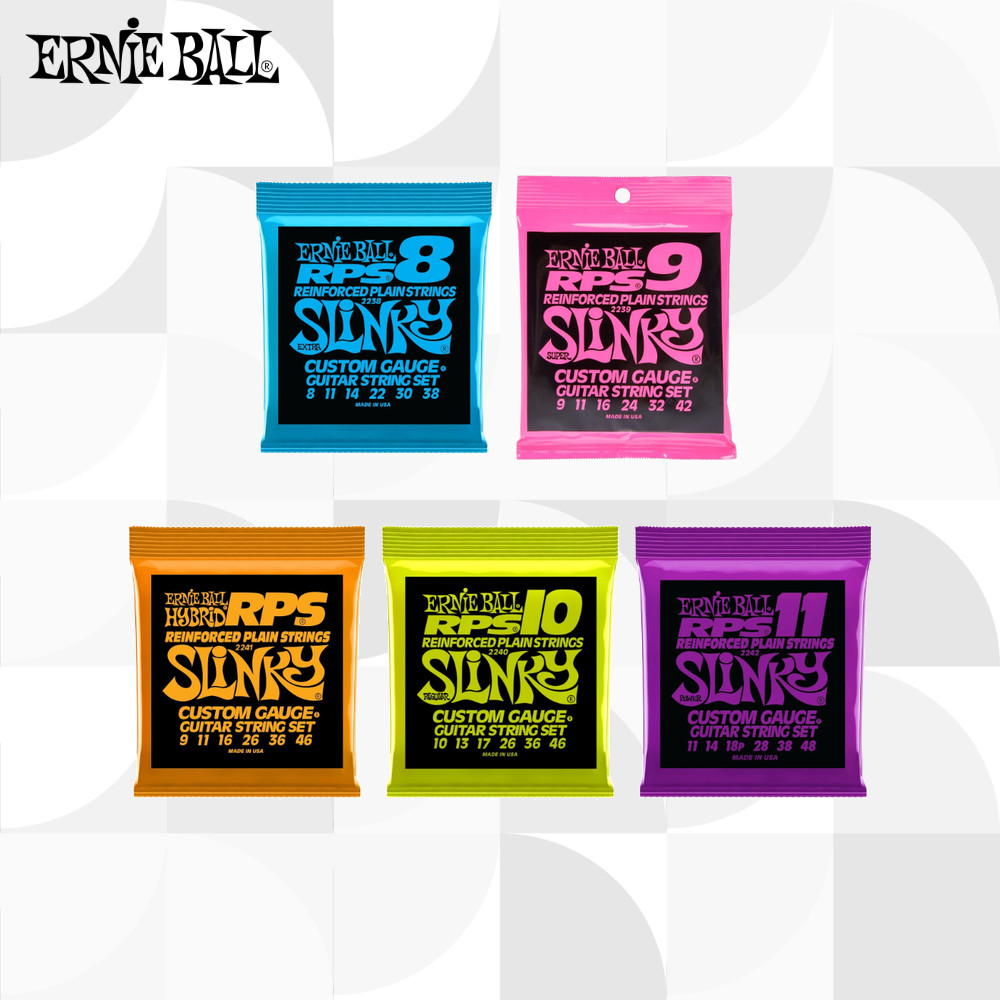 ERNIE BALL RPS 2238/2239/2241/2240/2242 Extra Slinky/Super Slinky/Hybrid Slinky/Regular Power Electr