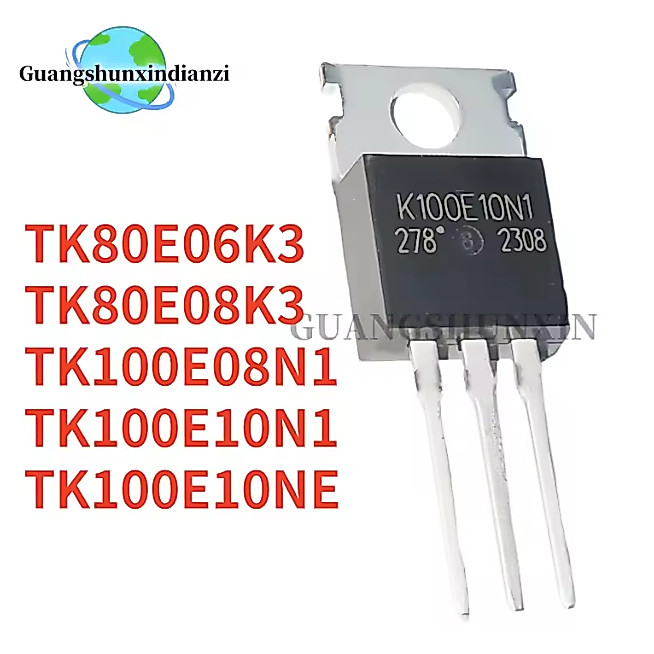 5PCS ใหม่ TK100E10N1 K100E10N1 TK80E08K3 K80E08K3 TK80E06K3 K80E06K3 TK100E08N1 K100E08N1 BBFET10NE1