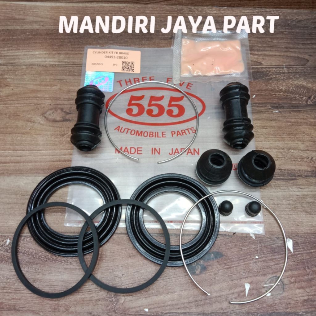CALIPER KIT - ชุดคาลิเปอร์ซีลยางเบรคเบรค KIJANG 5K 7K ORIGINAL 555 JAPAN 04493-28010