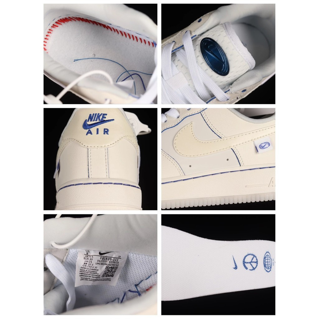 07 Air Force No. 1 40th Anniversary Edition Limited Edition Series Classic Low-Top All-Match รองเท้า