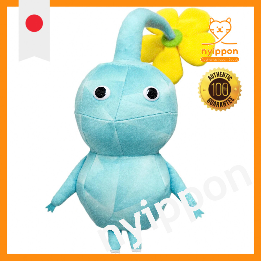 Sanei Boeki Pikmin ALL STAR COLLECTION Ice Pikmin W10×D12×H18cm Plush Toy PK11
