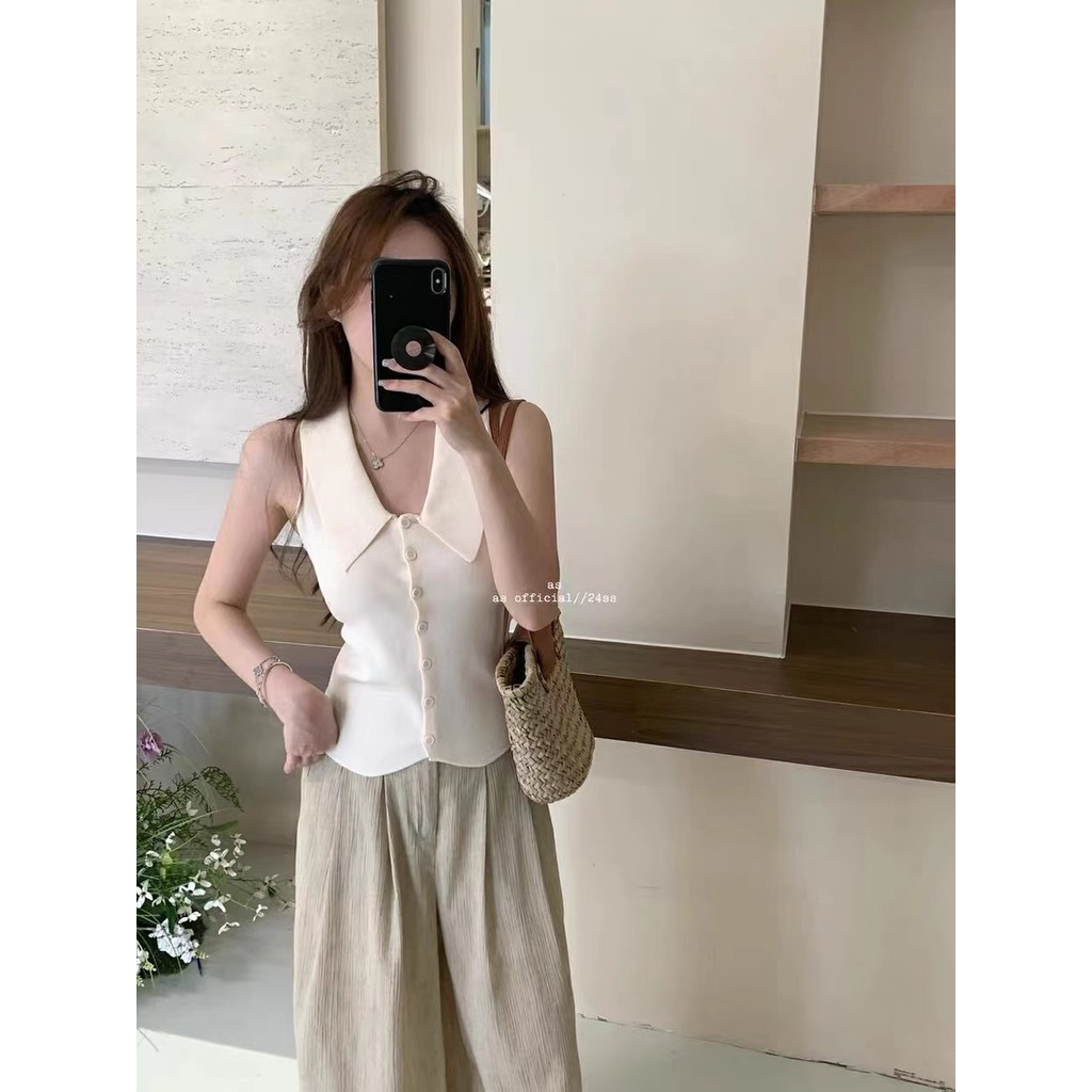 Bloger แนะนำ Hanli Pure Desire เสื้อกั๊กสไตล์ตะวันตก Chic ไซส์พอดีตัวสำหรับผู้หญิง พร้อมลายปิดเกราะข