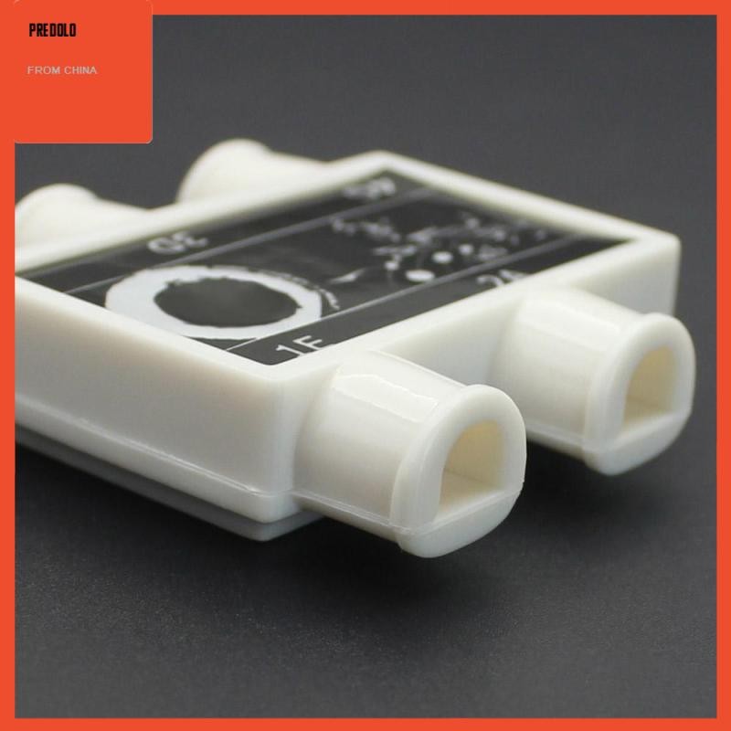 [Predolo] ทนทาน 4 หลุมโทนไวโอลิน Tuning Pitch Pipe Case สําหรับดนตรีฝึกงาน