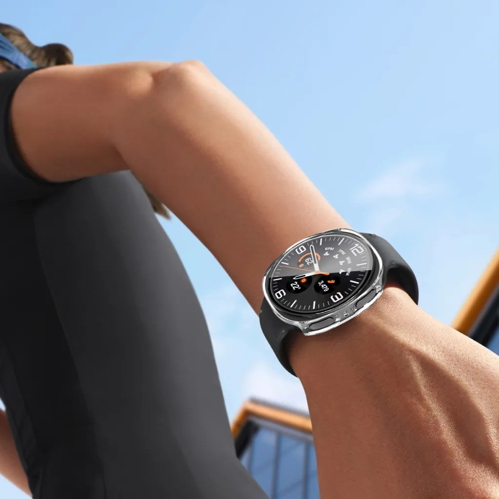 เคสพีซี + สายซิลิโคนสปอร์ตสําหรับ Samsung Galaxy Watch 8 40mm 44mm - รูปที่ 2