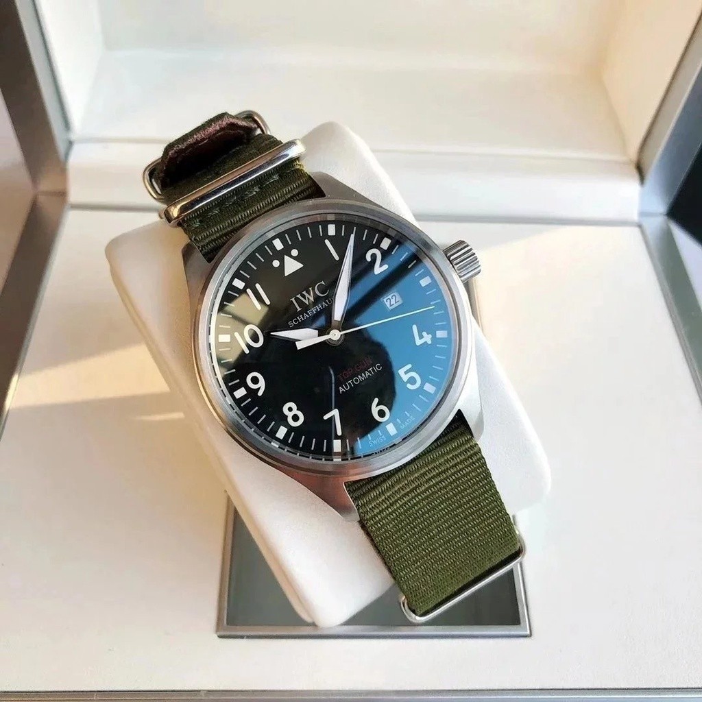 IWC Pilot Series ขายร้อน TopGun Mark Eighteen Men Watch 18 Little Prince Men s Fashion Classic 40mm
