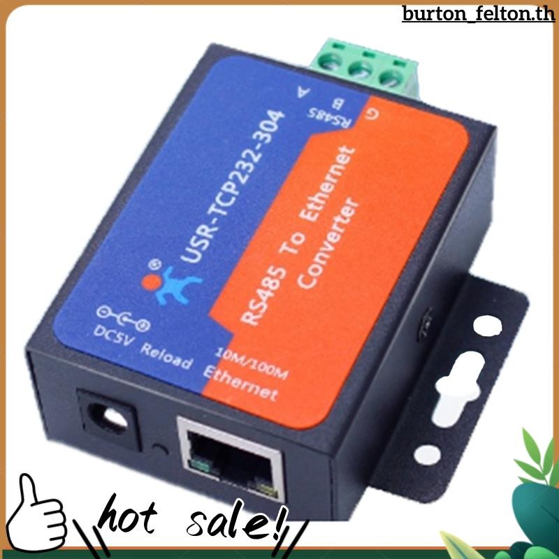 1 PCS Modbus Serial Port RS485 to Ethernet Converter โมดูล Server - TCP232-304 การส่งข้อมูล DHCP/DNS