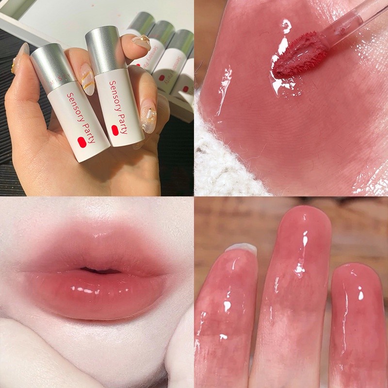 💄กรุงเทพ ส่งไว24ชม Sensory Party ลิปมัน ลิปสติก กันน้ำ ติดทนนาน ให้ความชุ่มชื้น ไม่เหนียวเหนอะหนะ สำหรับแต่งหน้า 6สี NEW