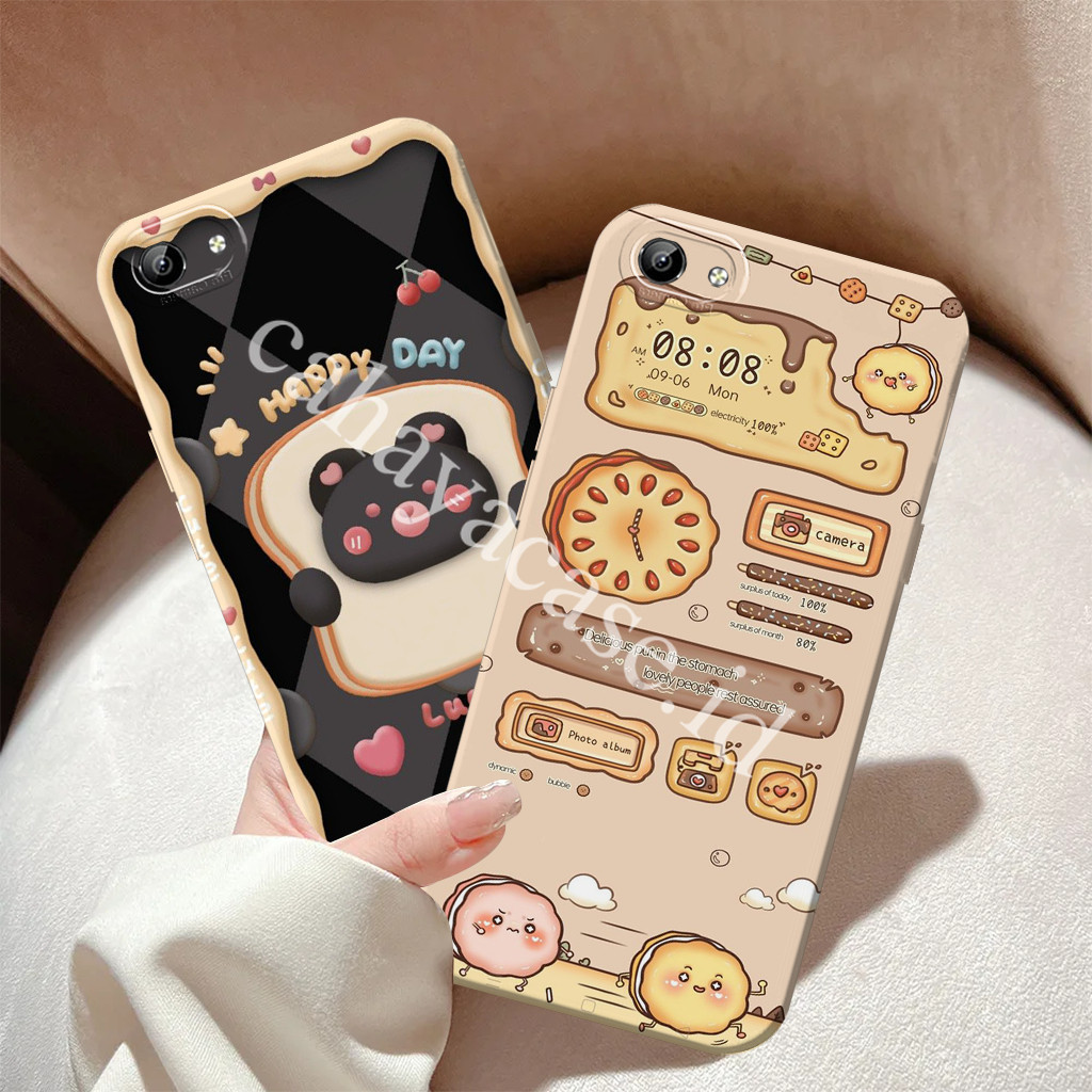 Vivo Y71 Y71i Y83 Y81 Y53 Y66 Y67 Softcase - Be4r B4ru Motif - ปลอก - ตัวป้องกัน