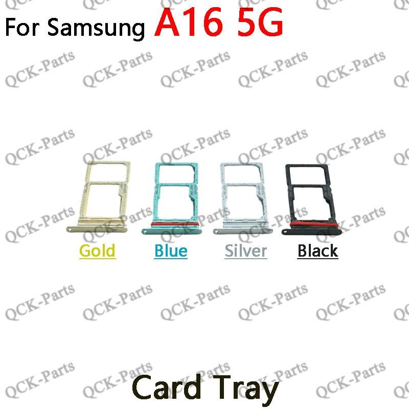 สําหรับ Samsung Galaxy A16 5G A166 ถาดซิมการ์ดซิมการ์ดผู้ถือการ์ด Reader SD Slot Adapter