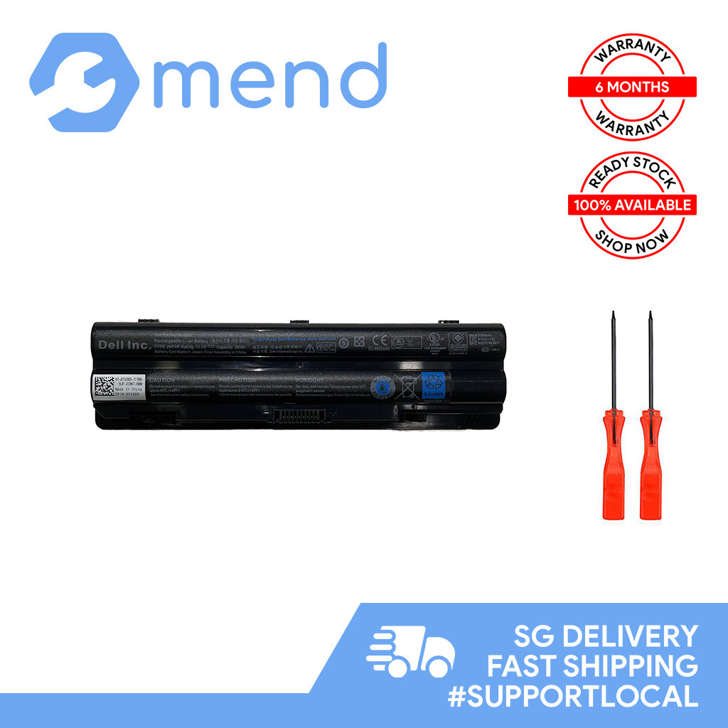 แบตเตอรี่ Dell JWPHF J70W7 สําหรับ XPS 14 15 17 L401X L501X L502X L701X L702X 3121123