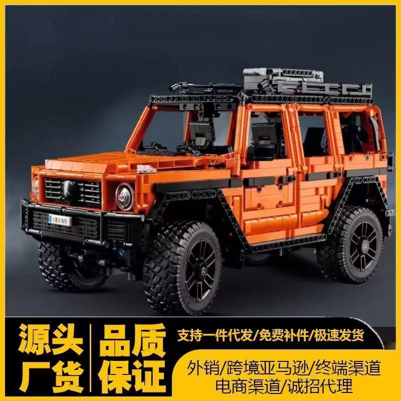 เข้ากันได้กับ Lego 42177 Mercedes-Benz Big G500 Mechanical Vehicle ประกอบบล็อกตัวต่อรถออฟโรด