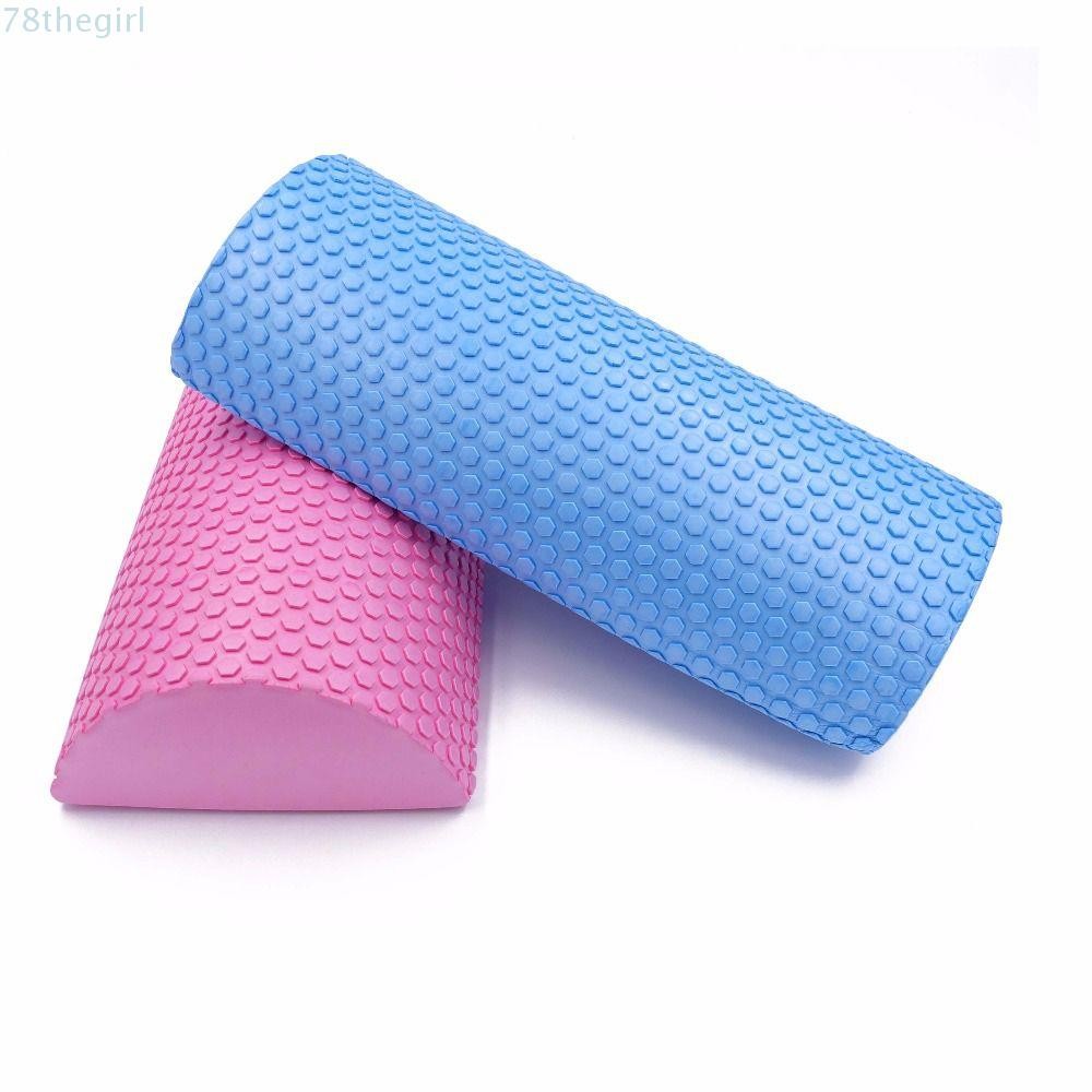 THEGIRL EVA Foam Roller การออกกําลังกายกล้ามเนื้อนวดพิลาทิสฟิตเนสโยคะคอลัมน์ Gym Fitness Foam Roller