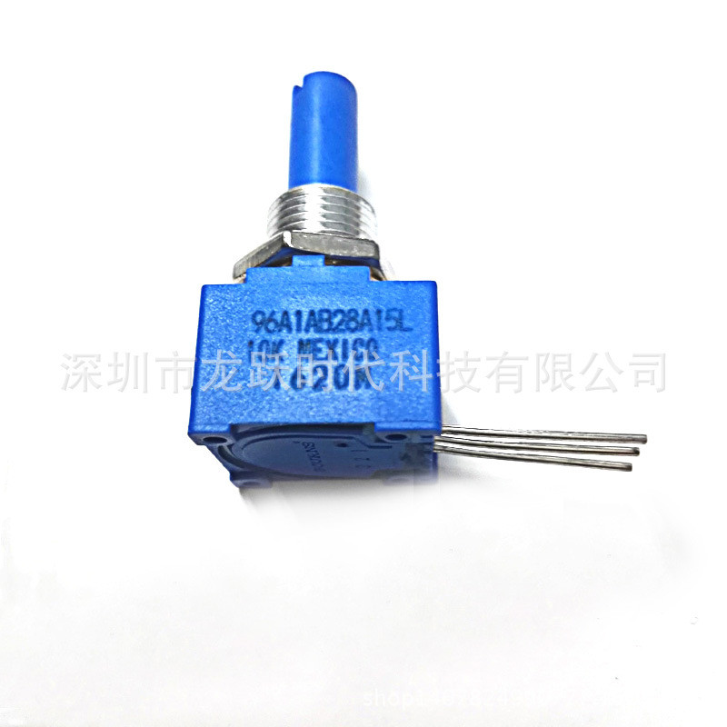 96A1A-B28-A15L 10KMEXICO ต้นฉบับนําเข้า BOURNS ความต้านทานที่ปรับได้ Potentiometer พลาสติก