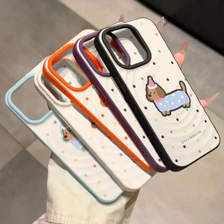 💎Bov-เข้ากันได้ iPhone แม่เหล็ก การชาร์จไร้สาย เคสไอโฟน 11 XS 14plus 15PRO 12 13pro 16promax xsmax xr ป้องกันฝุ่-XDCXK2