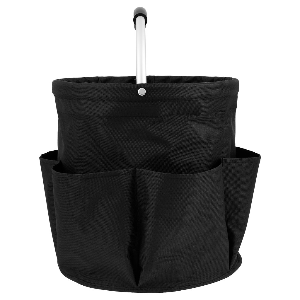 ทําความสะอาดแคดดี้ออแกไนเซอร์ที่มีการจัดการถุงเก็บหลายกระเป๋าสําหรับเครื่องมือทําสวนวัสดุหัตถกรรมยาน