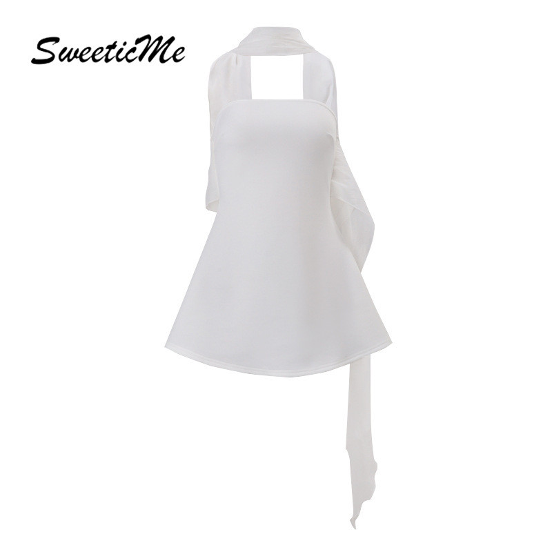 ชุดเดรสท่อสไตล์ฝรั่งเศสสีทึบ เหมาะสำหรับ streamers