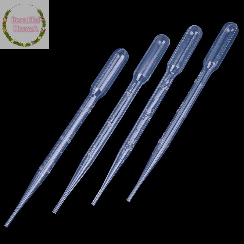 BHome 4 ชิ้น 3 มล. หลอดหยดพลาสติกสําหรับปั้นการหยดสี
 ไทย