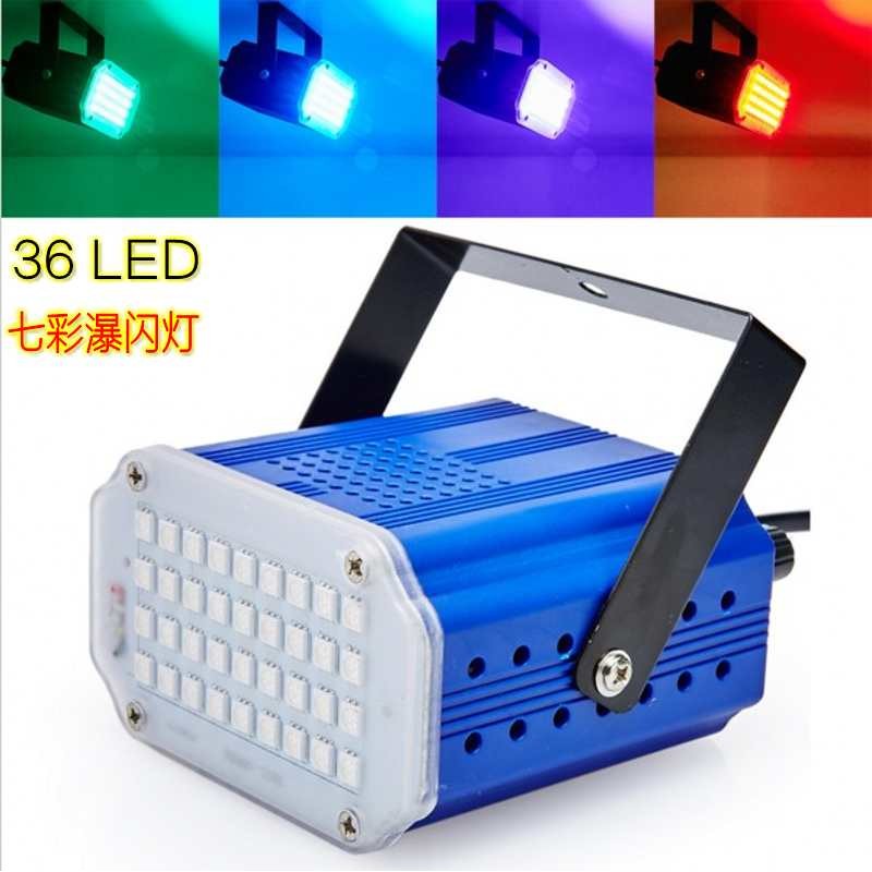 โคมไฟ Baofang Karakura LED สโตโรบอสโคปิก ควบคุมด้วยเสียง เหมาะสำหรับหอพักและห้องDans