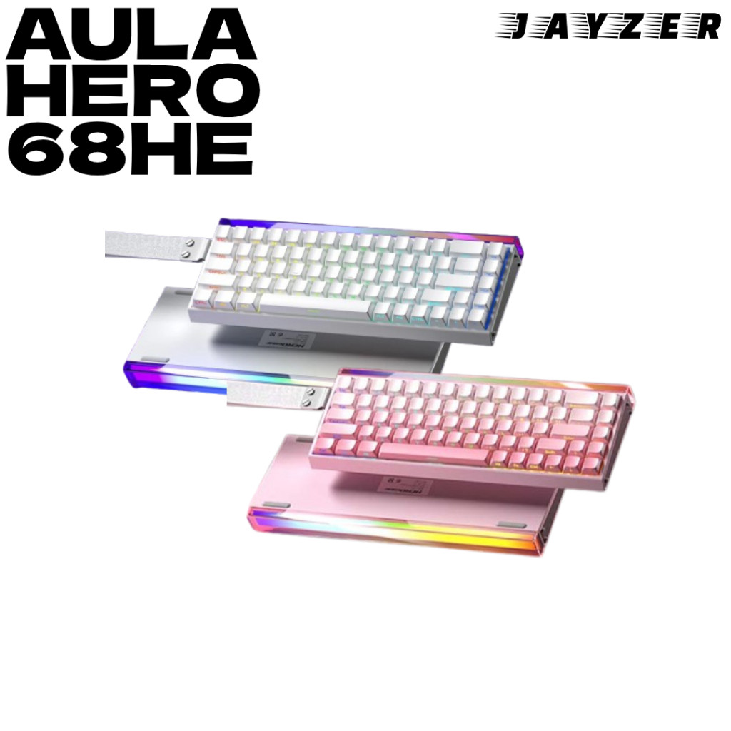 SG AULA HERO 68HE คีย์บอร์ดแม่เหล็กคีย์บอร์ด 68 คีย์ Hot Swappable