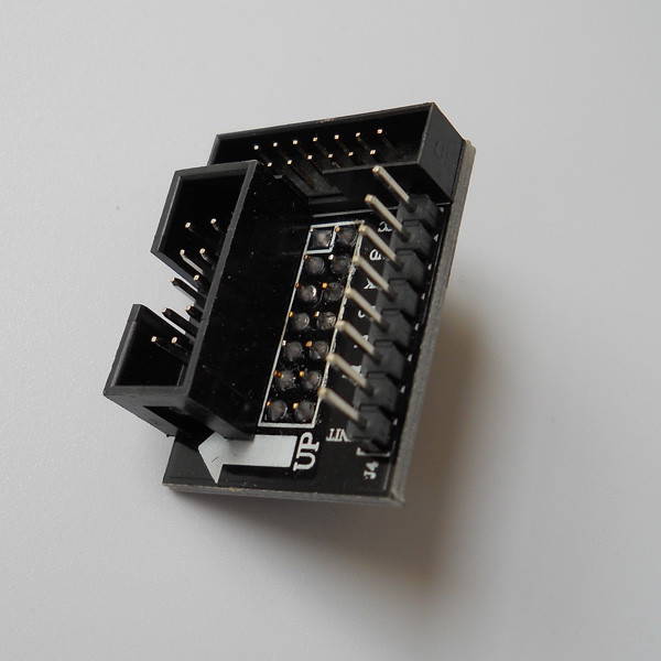 XILINX Downloader อะแดปเตอร์อะแดปเตอร์ 2.54 มม. ถึง 2.00