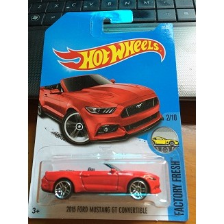 2017 Hot Wheels Hot Little Sports Car 2015 สําหรับ MUSTANG GT 7/365 (L3-3)
