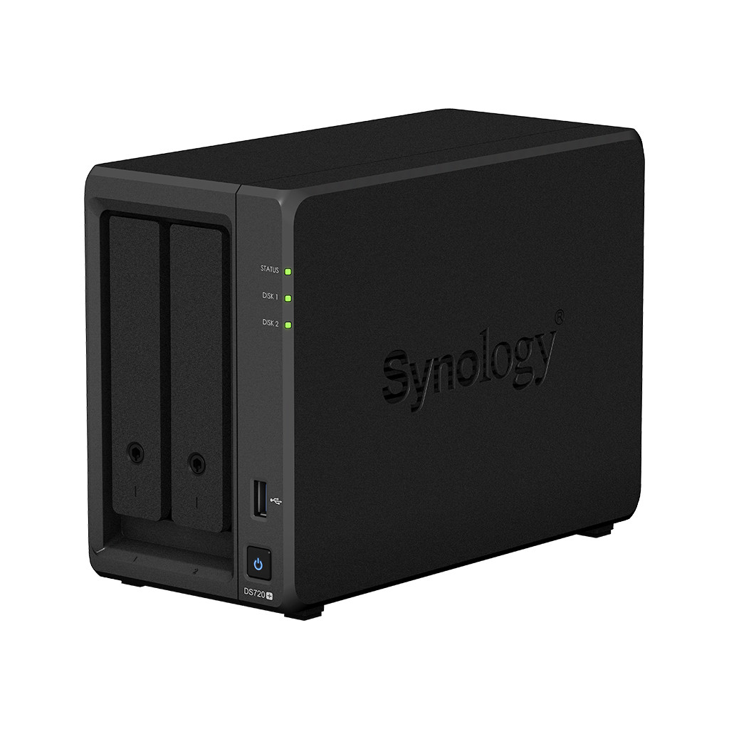 Synology synology DS723+Two-Disk NAS Network Storage ฮาร์ดดิสก์ Cloud Storage Dual M.2 SSD Slot