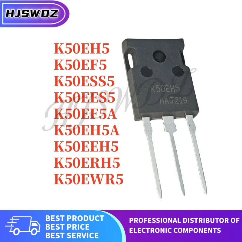 1-5PCS K50EH5A K50EEH5 K50EH5 K50ESS5 K50EF5 K50EF5A K50EES5 K50EWR5 K50ERH5 TO-247 Field Effect ทรา