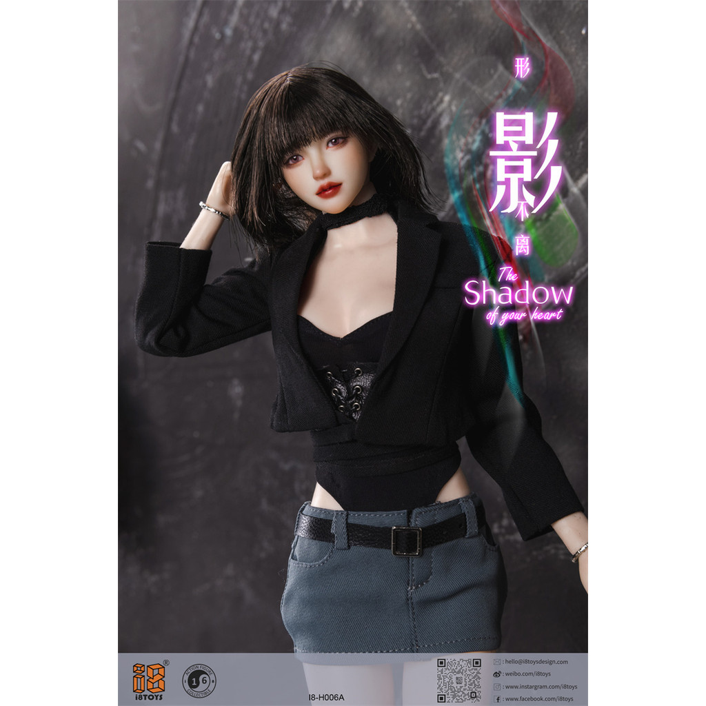 [Collection Boutique] Ready Stock I8TOYS 1/6 Shadow Insaparable Shadow Clothing Package I8-H006