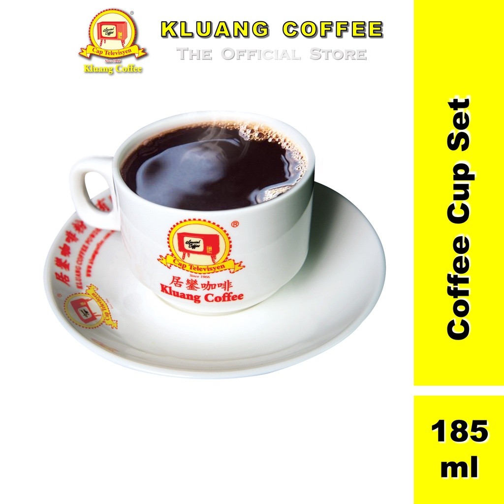 Klang Coffee Ceramic Cup and Saucer Limited Edition (185ml)