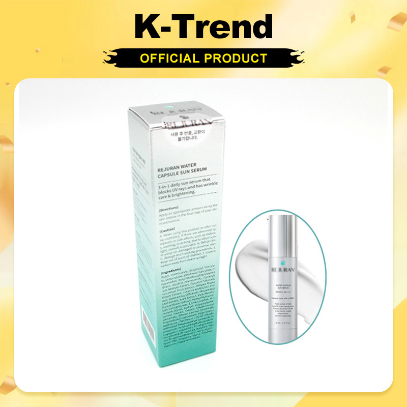 REJURAN SUN SERUM SPF50 PA+++ เซรั่มกันแดดสูตรบางเบา เติมความชุ่มชื้นให้ผิว 40ml | นำเข้าจากเกาหลี