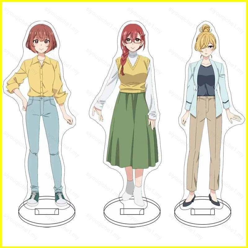 SY2 A Mangaka ของแปลก ๆ ที่ทํางานที่ยอดเยี่ยมแผ่นอะคริลิคผู้ถือแผ่นเดสก์ท็อปอะนิเมะเครื่องประดับ YS2