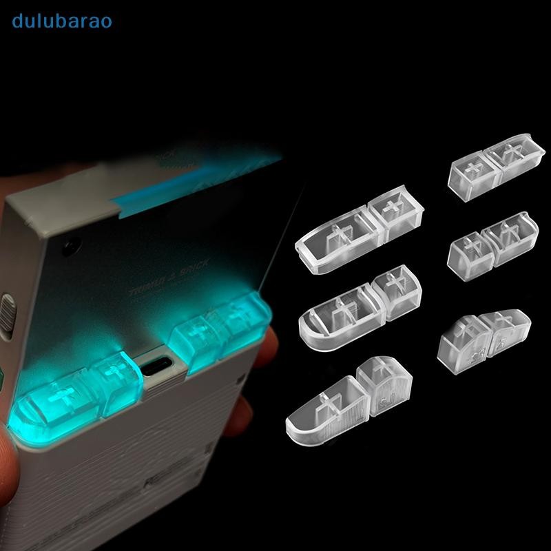 [DUL] 1 ชุดปุ่มกดด้านหลังโปร่งแสงสําหรับ TRIMUI BRICK อุปกรณ์เสริมเกม AO