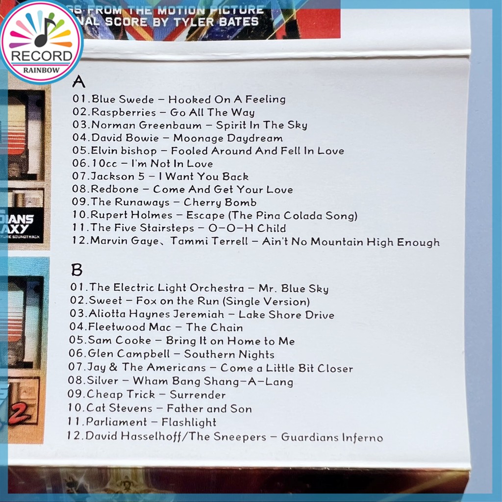 Guardians Of The Galaxy Vol.1-2 เทปคาสเซ็ทหนัง ใหม่เอี่ยม [ปิดผนึก] VNCT - รูปที่ 4