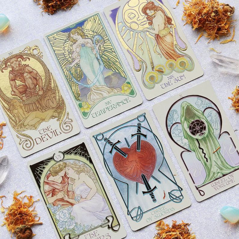 Ethereal Vision Tarot Vision Tarot ครบชุด