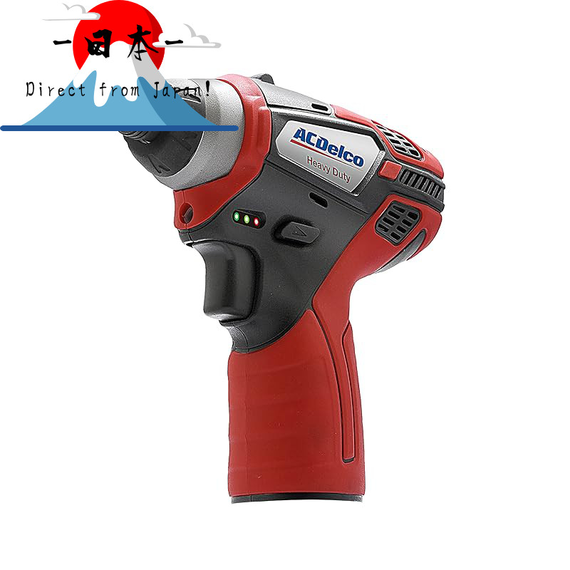 [Direct from Japan]
ACDelco G12 10.8V Rechargeable Impact Driver 1/4" Cordless (Hex) Maximum Torque 