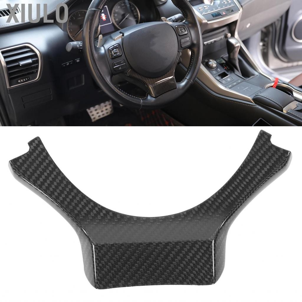 Xiulo XIULO-TH ZDETGU พวงมาลัยพวงมาลัยแผงตัดแต่งคาร์บอนไฟเบอร์การตกแต่งแบบพอดีสำหรับ NX200 200T 300H