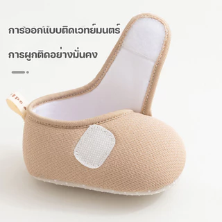 พร้อมส่ง 0-12 เดือน รองเท้าเด็กแรกเกิด สบายและระบายอากาศได้ดี พื้นรองเท้านุ่ม ใส่ได้ทั้งชายและหญิ
