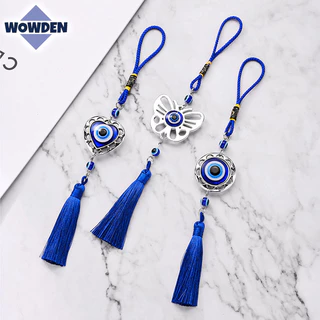 เครื่องประดับแขวน เครื่องราง ตุรกี Evil Eye โมบายฮวงจุ้ย ขับไล่สิ่งชั่วร้าย นำโชคดี โมบายแขวนในรถ