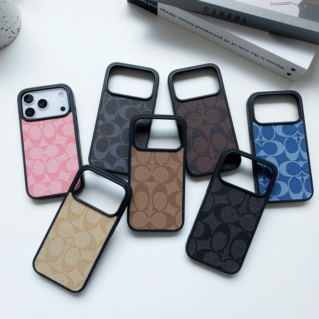 Simple หนังสําหรับ iPhone 17 16 15 14 13 12 11 Pro Max 16 15 14 Plus 17 Air ฝาครอบรูขนาดใหญ่เต็มรูปแบบ Anti Fall ฝาครอบป้องกัน
