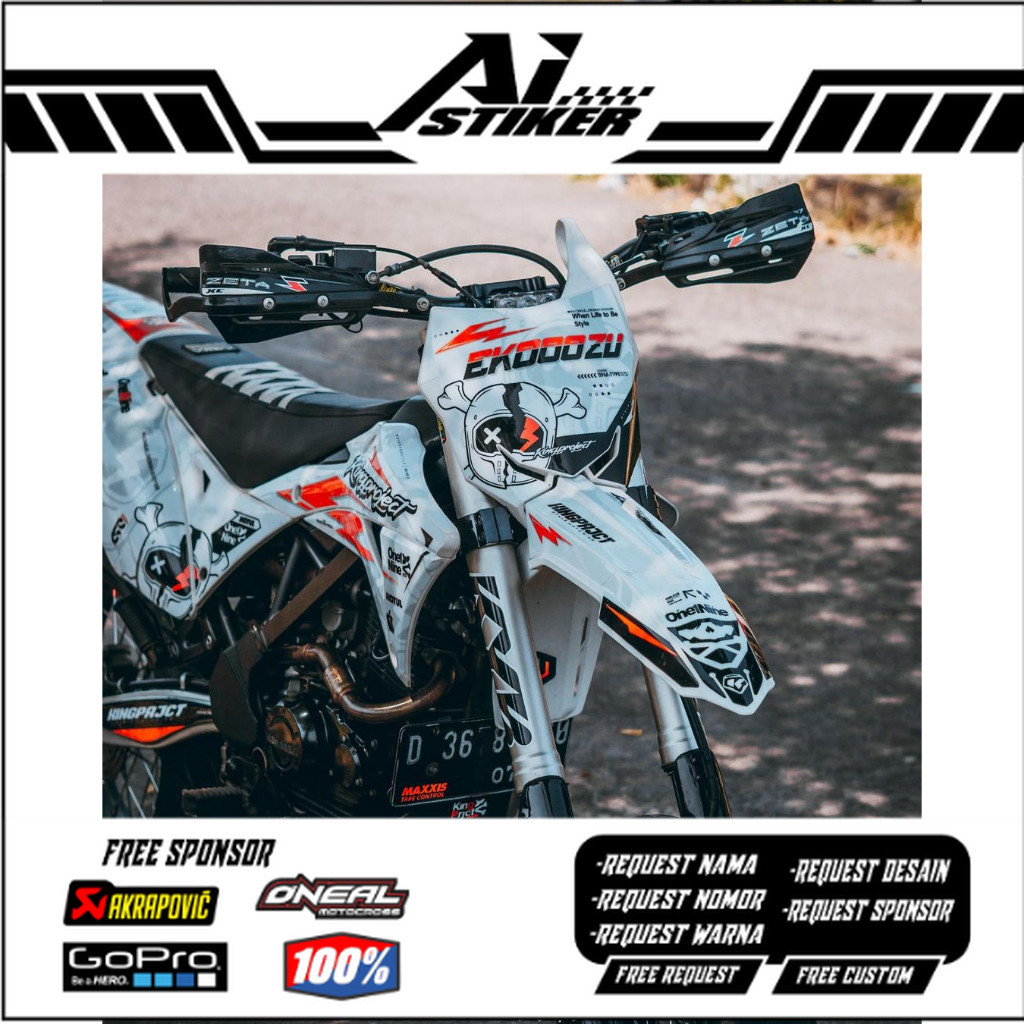 GORDON การออกแบบล่าสุด ONEONENINE THEME สามารถเป็น APPLIED ไปยังประเภทรถจักรยานยนต์ทั้งหมด | รูปลอก 