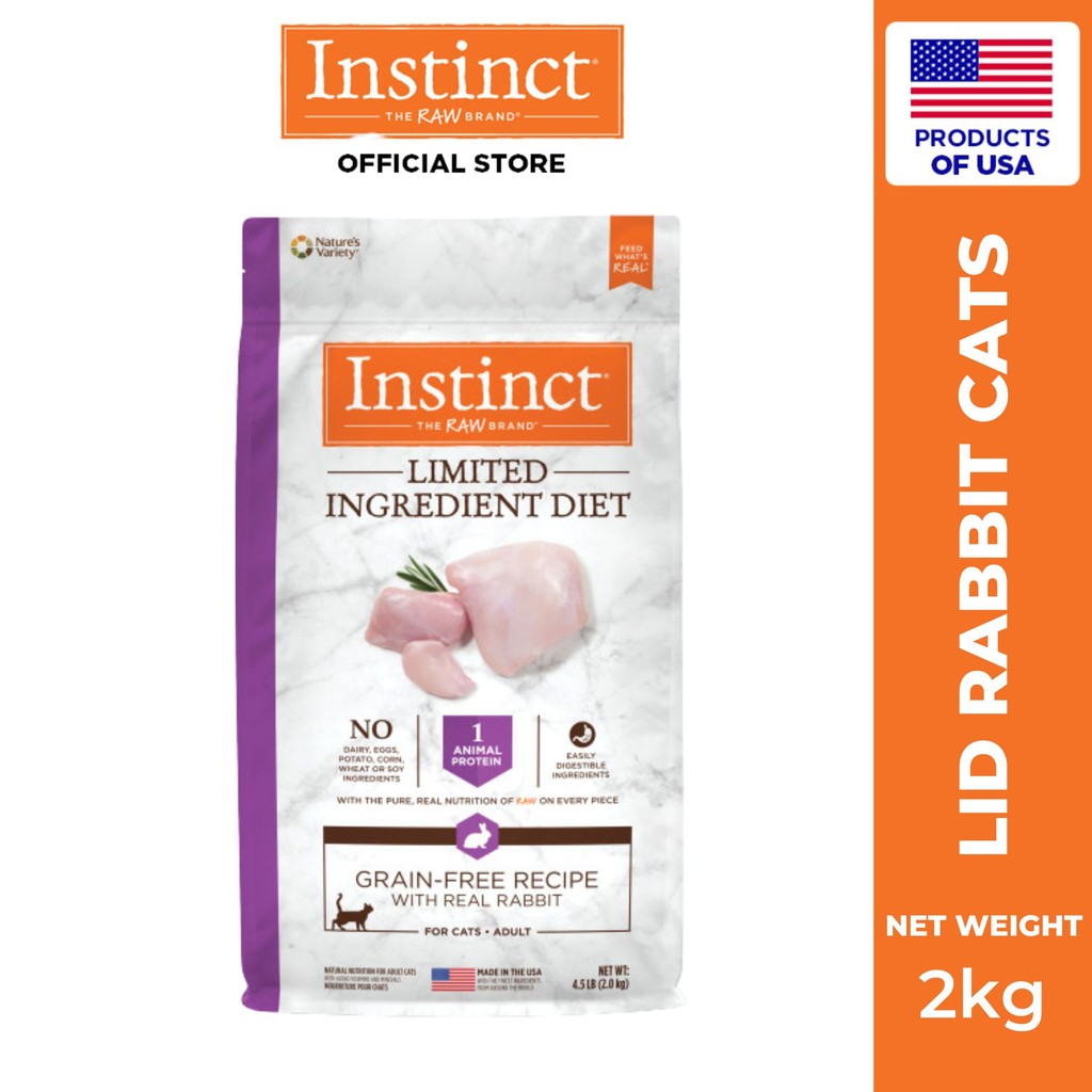 Instinct Limited Ingredient Diet Rabbit Cats 2kg