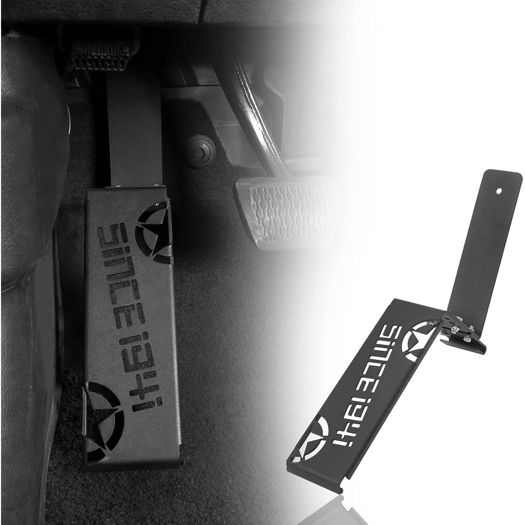 U-Box สําหรับ Jeep Dead Pedal ด้านซ้ายเท้าโลหะ Kick แผงสําหรับ Jeep Wrangler JL & Gladiator JT 2018-