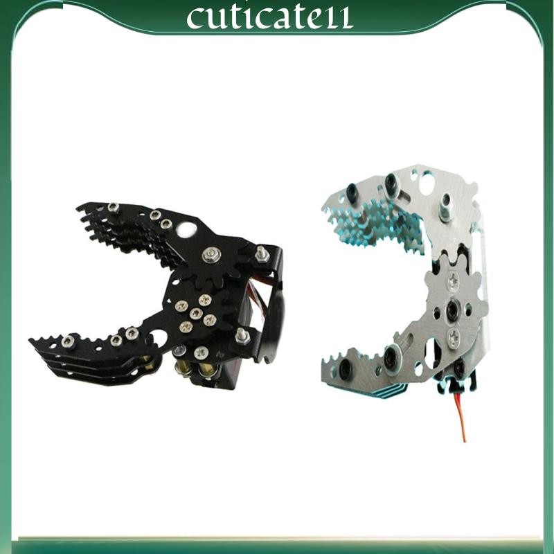 [cuticate11] G6 หุ่นยนต์กรงเล็บโลหะ Robot Gripper Clamp สําหรับเครื่องมือ DIY, มุมเปิด: 86 มม./3.38 