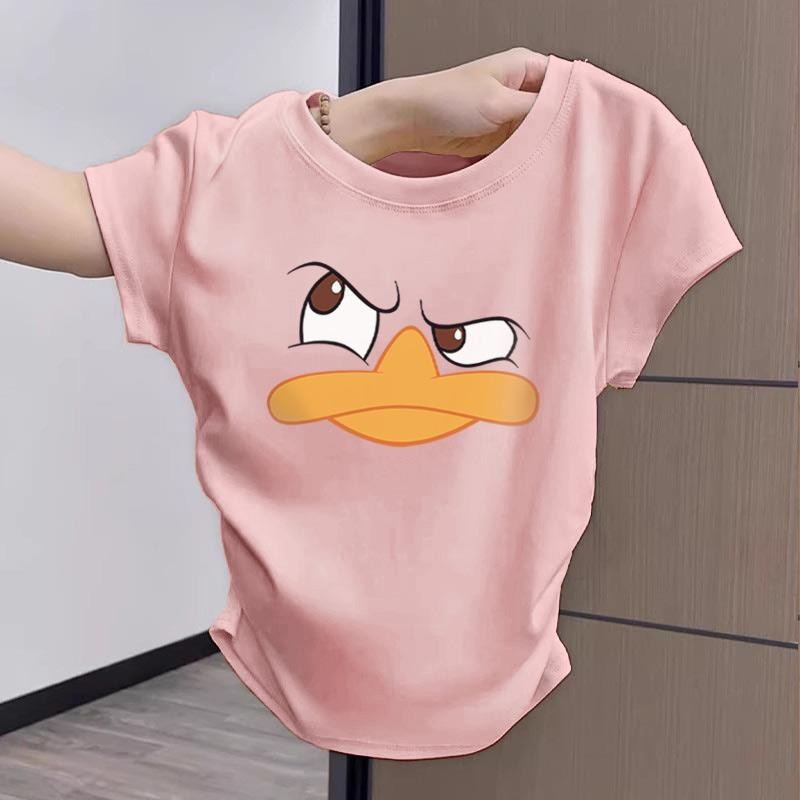 เสื้อผ้าสาวอวบไซซ์ใหญ่ เสื้อยืดทรงจีบธรรมดาสำหรับญิง ลายเสื้อญิง แขนสั้น เสื้อยืดฤดูร้อนสไตล์เกาหลี เสื้อยืดแฟชั่น สวมใ